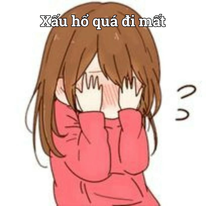 Meme ngại ngùng bùng nổ trên mạng