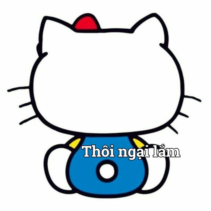 Ngại ngùng meme đáng yêu