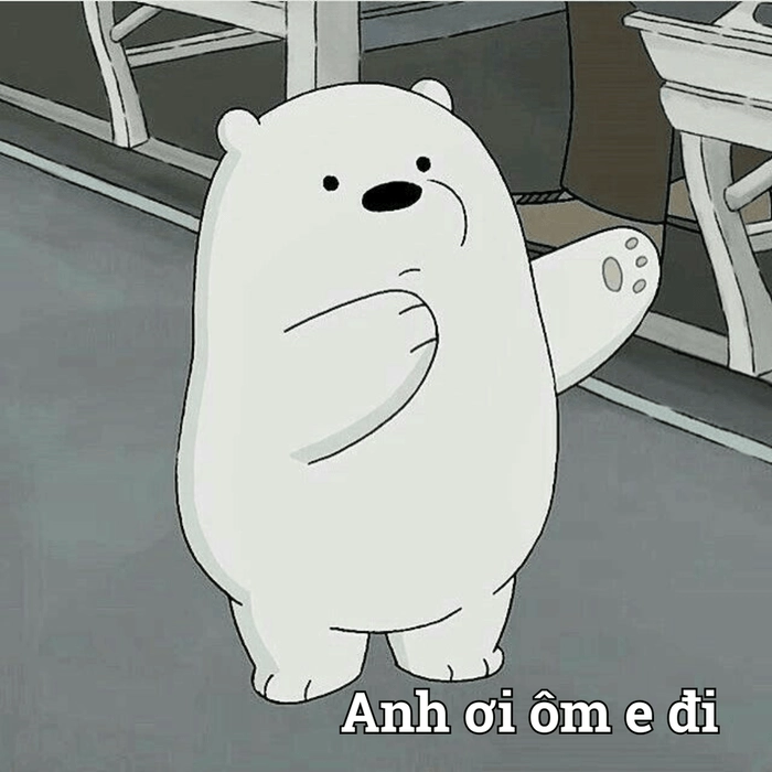 Meme ôm cute