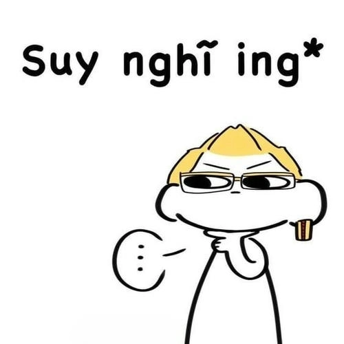 Meme suy tư khó đỡ