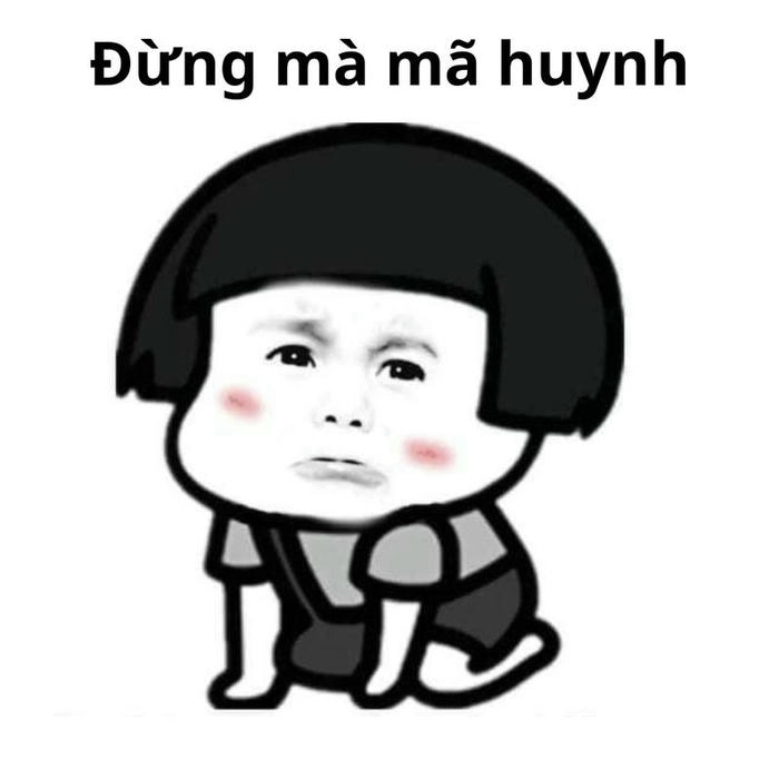 Ảnh meme Trung Quốc mếu máo