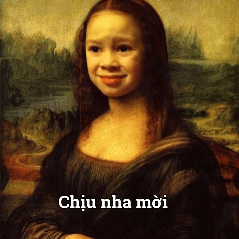 Meme Mona Lisa không giống ai