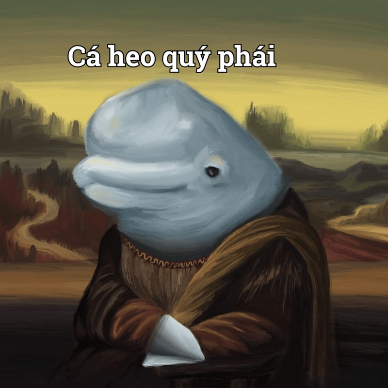 Mona Lisa meme hài hước
