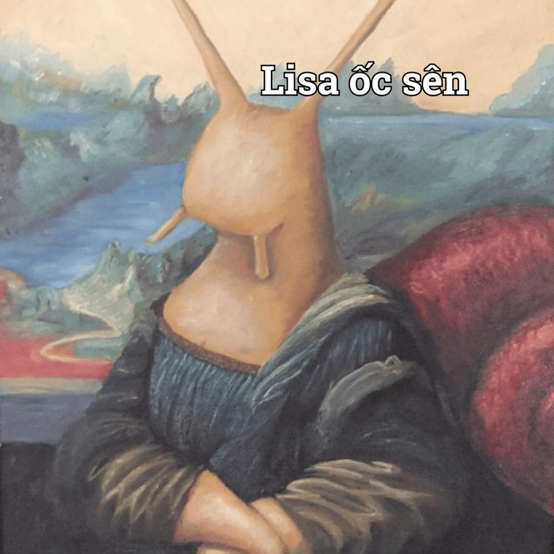 Ảnh chế Mona Lisa meme hài