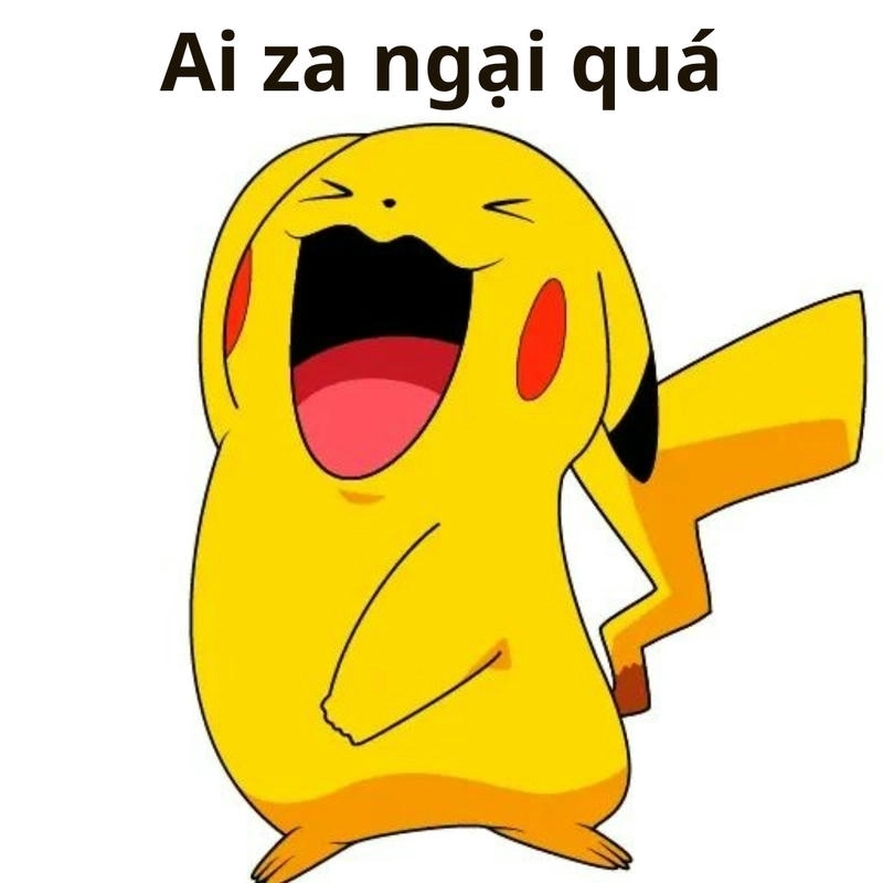 Meme Pikachu vui vẻ