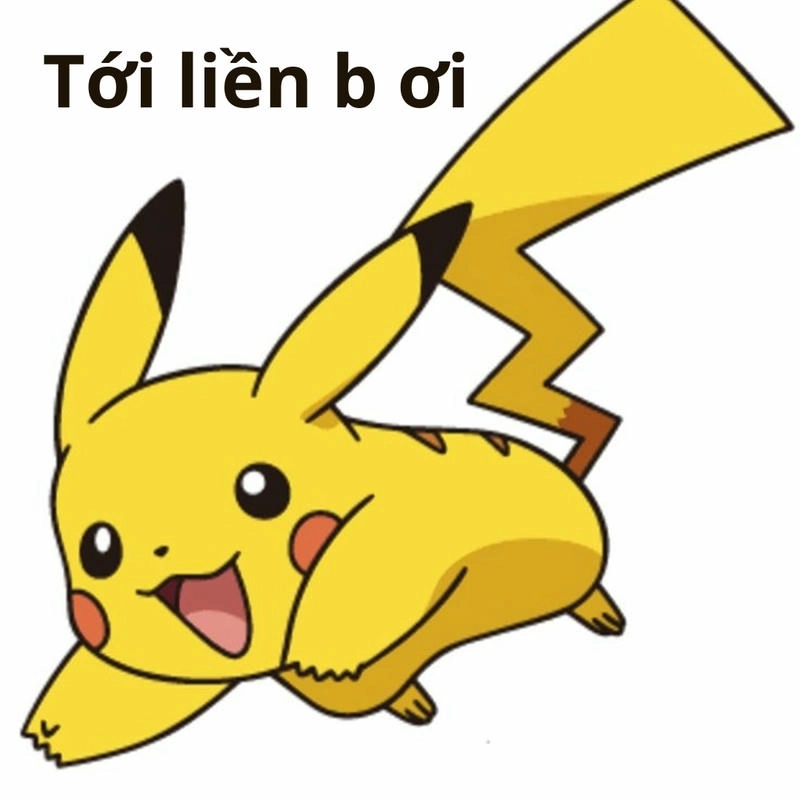 Ảnh meme Pikachu ngộ nghĩnh