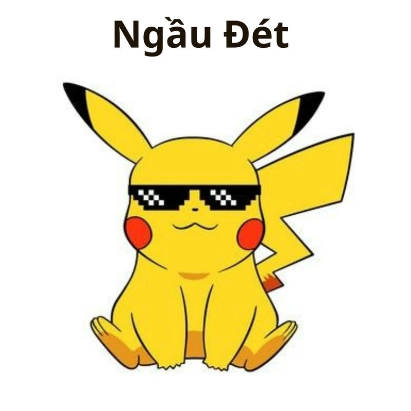 Ảnh meme Pikachu cực hài hước