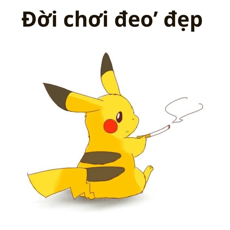 Meme Pikachu cute nhất
