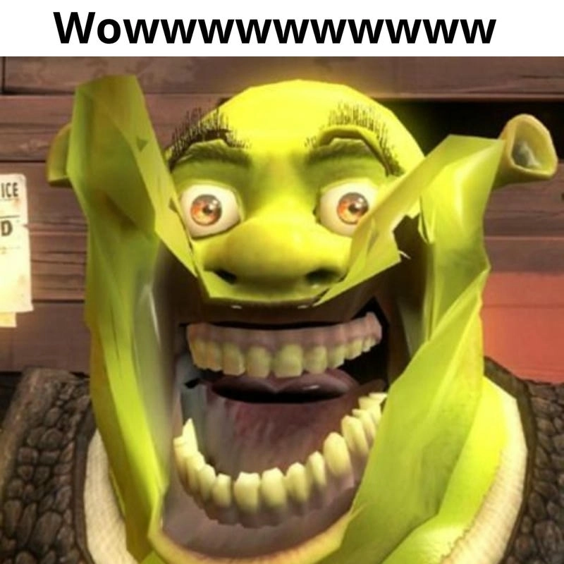 Hình ảnh meme Shrek siêu ngộ nghĩnh