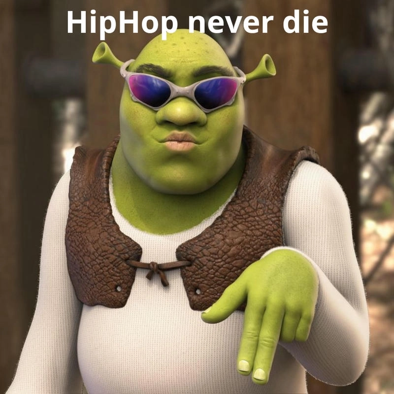 Hình ảnh Shrek với biểu cảm hài