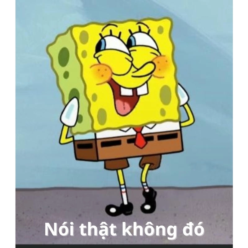 Hình ảnh meme Spongebob ngộ nghĩnh