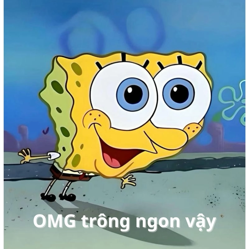Biểu cảm meme Spongebob cực lầy