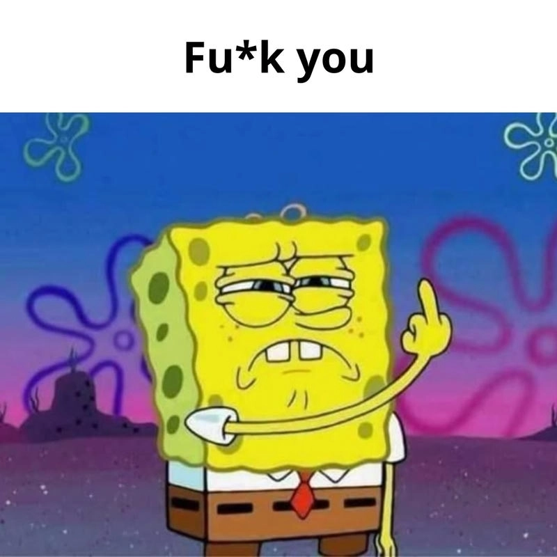 Hình ảnh Spongebob meme hài hước
