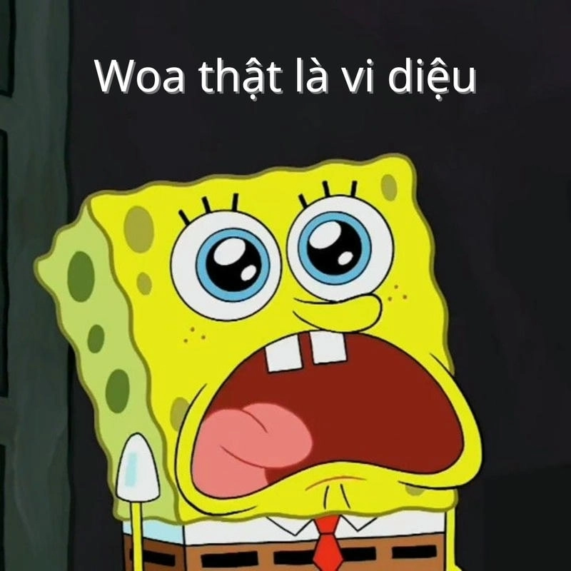 Meme Spongebob siêu cute
