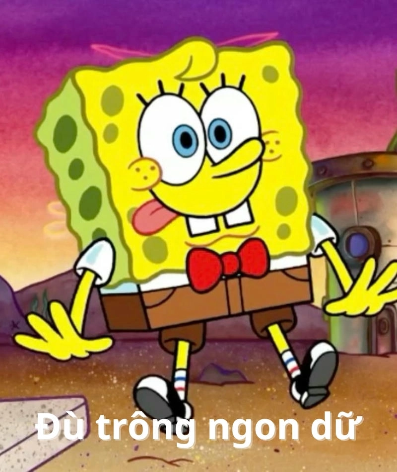 Hình ảnh meme Spongebob đặc sắc