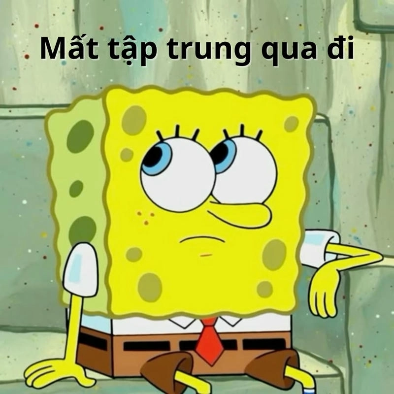 Spongebob meme hài hước 2025