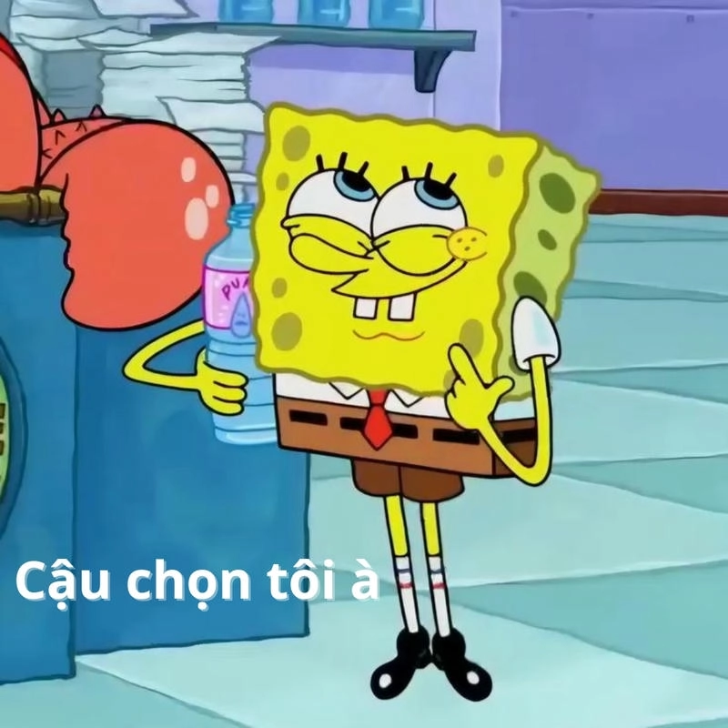 Meme Spongebob cực kỳ độc đáo