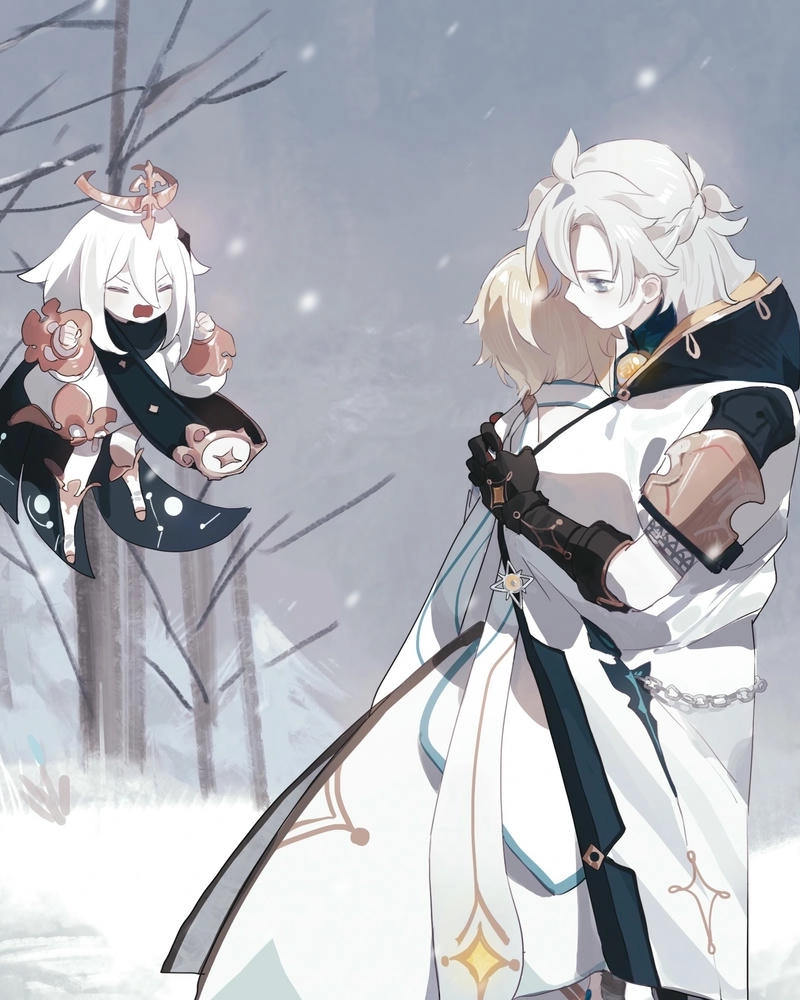 ảnh Genshin Impact anime