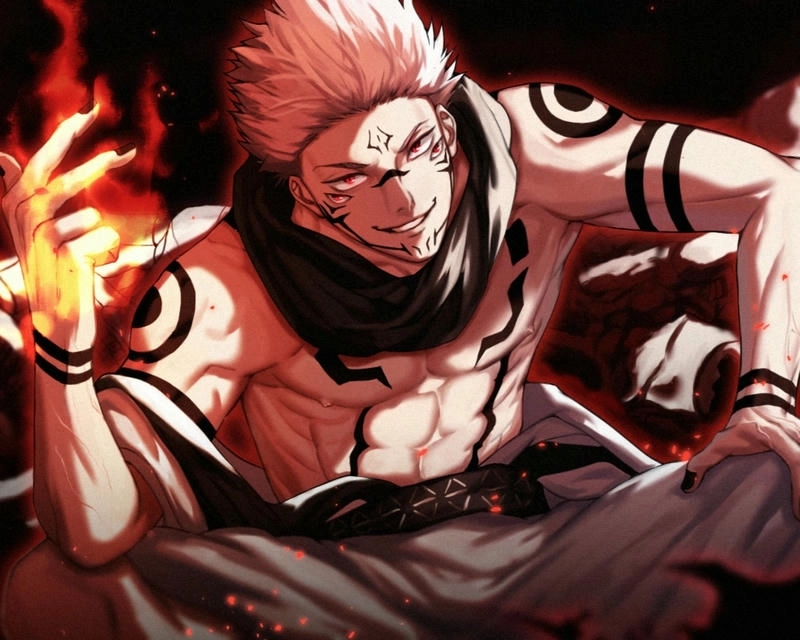 ảnh anime sukuna tức giận