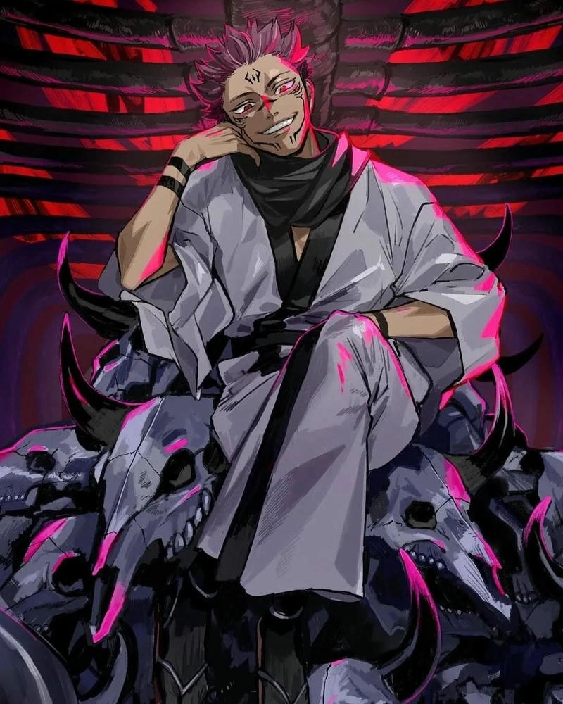 hình ảnh anime ngầu sukuna 4k