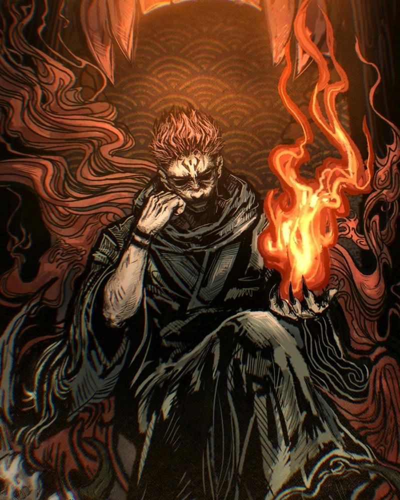 hình ảnh anime ngầu sukuna3