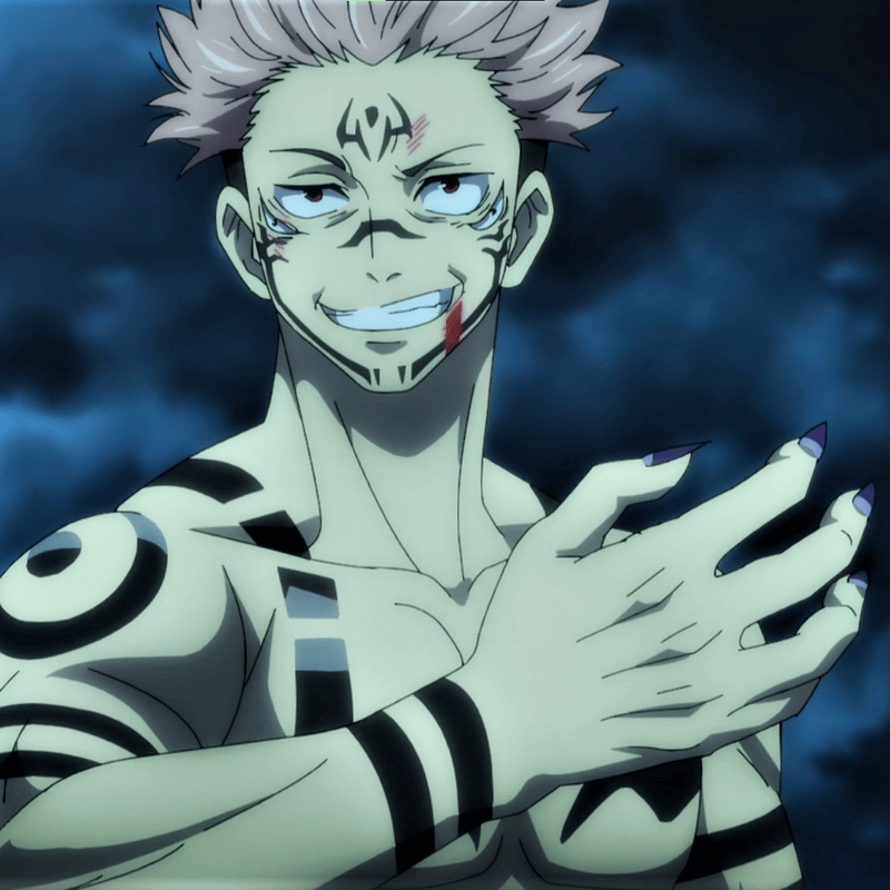 ảnh anime sukuna xăm hình