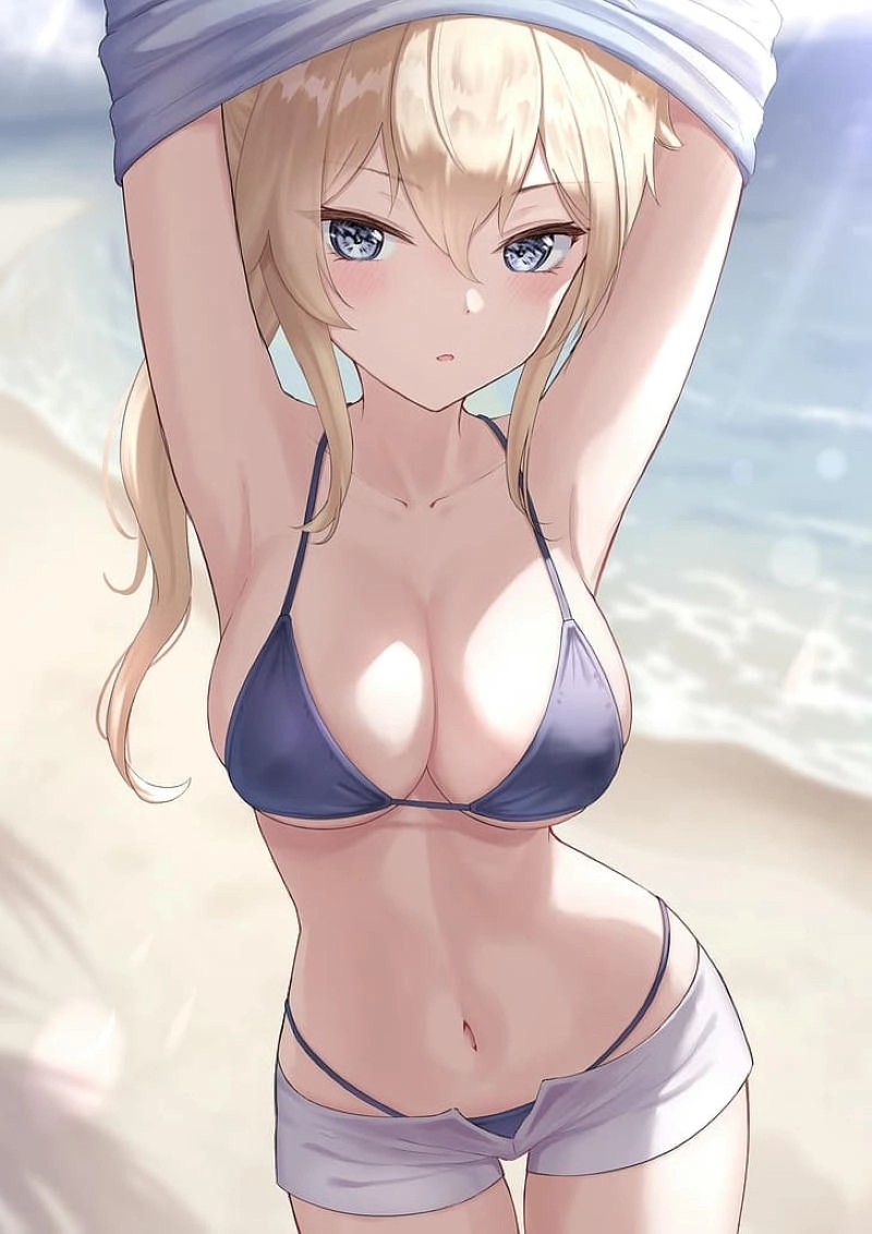 ảnh gái xinh anime bikini 5