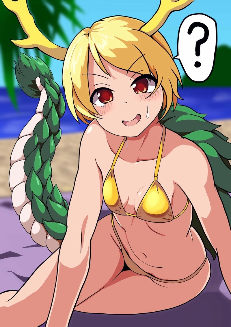 ảnh anime gái xinh mặc bikini5