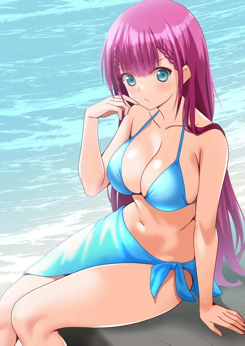 ảnh anime gái xinh bikini 4