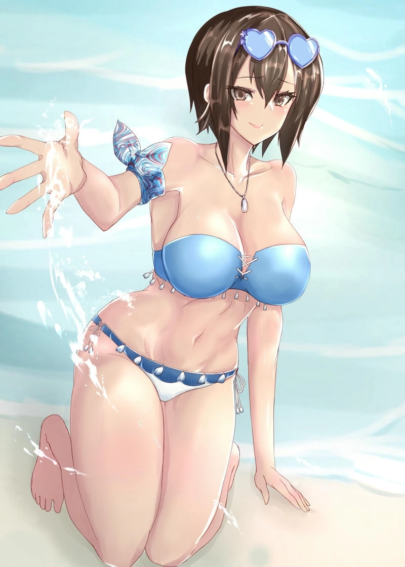 ảnh gái xinh anime bikini 6