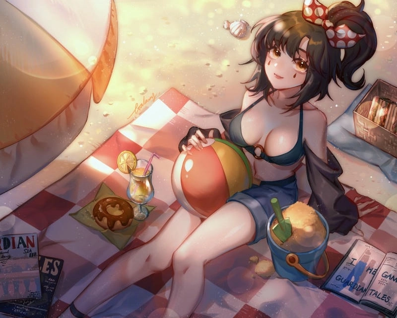 ảnh gái xinh anime bikini 4