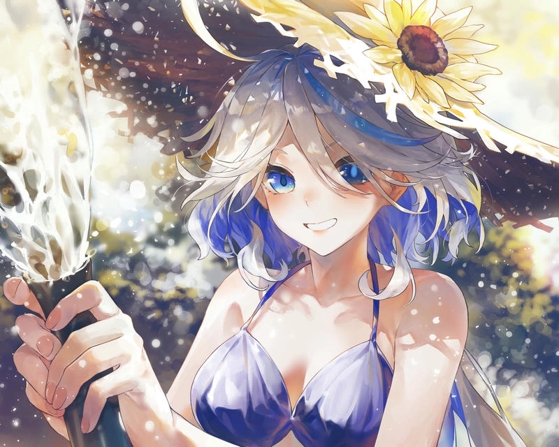 ảnh anime gái xinh bikini 5
