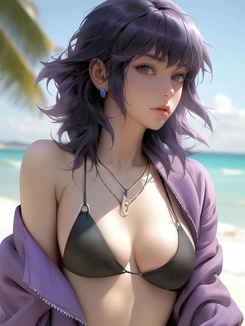 ảnh anime gái xinh bikini 5