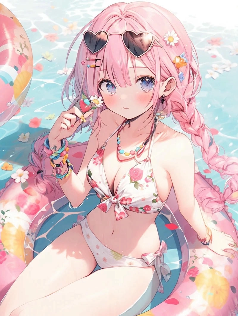 gái xinh bikini anime full hd