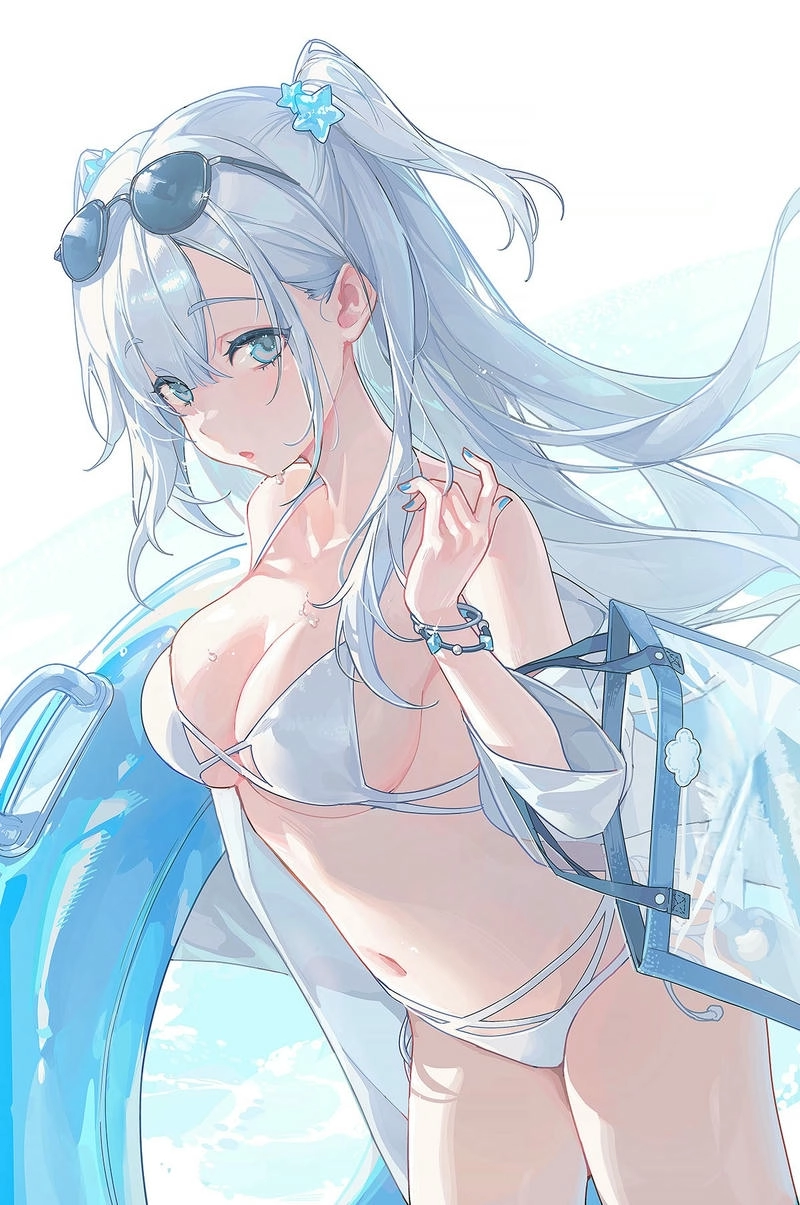 gái xinh bikini anime full hd4