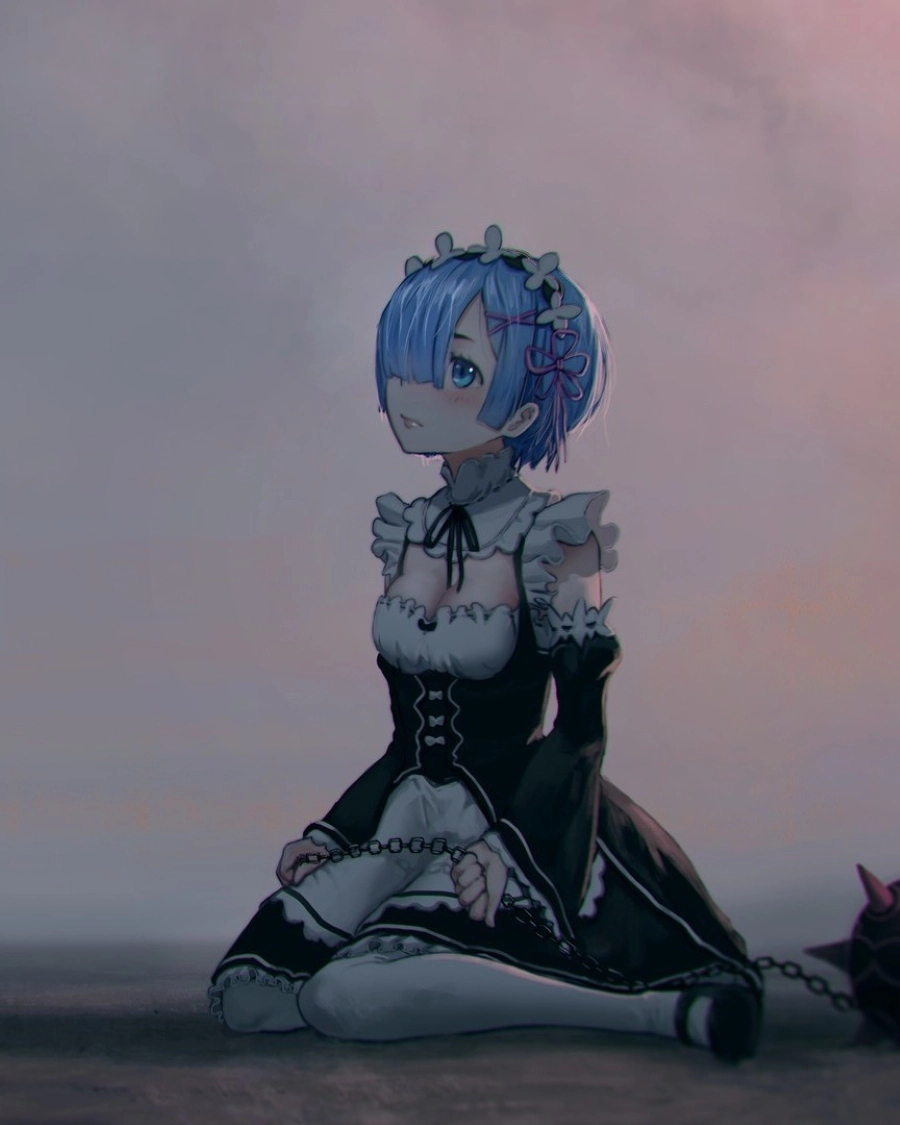ảnh anime người hầu nữ 2