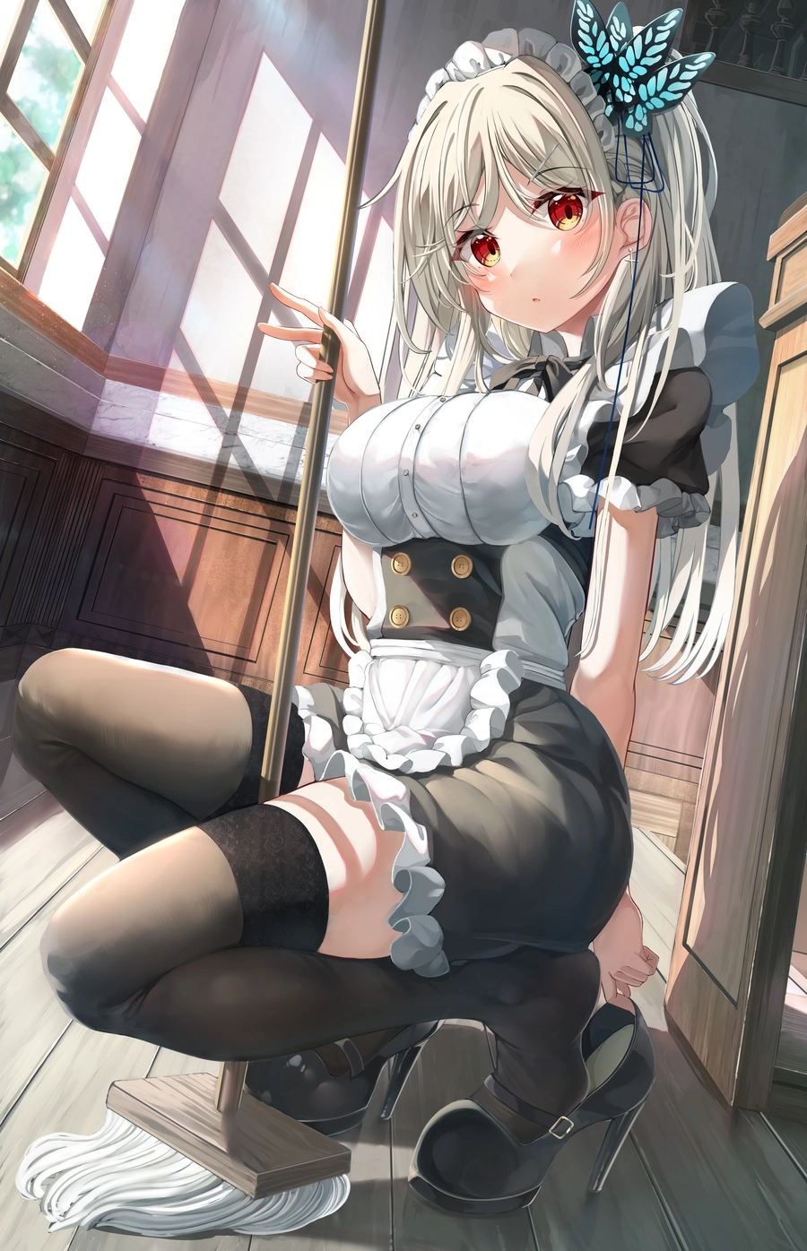 ảnh anime nữ hầu gái 3