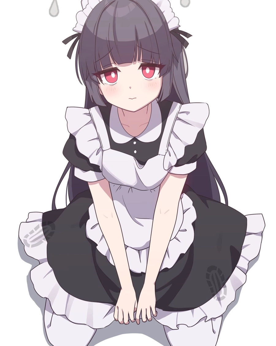 ảnh anime người hầu nữ 5