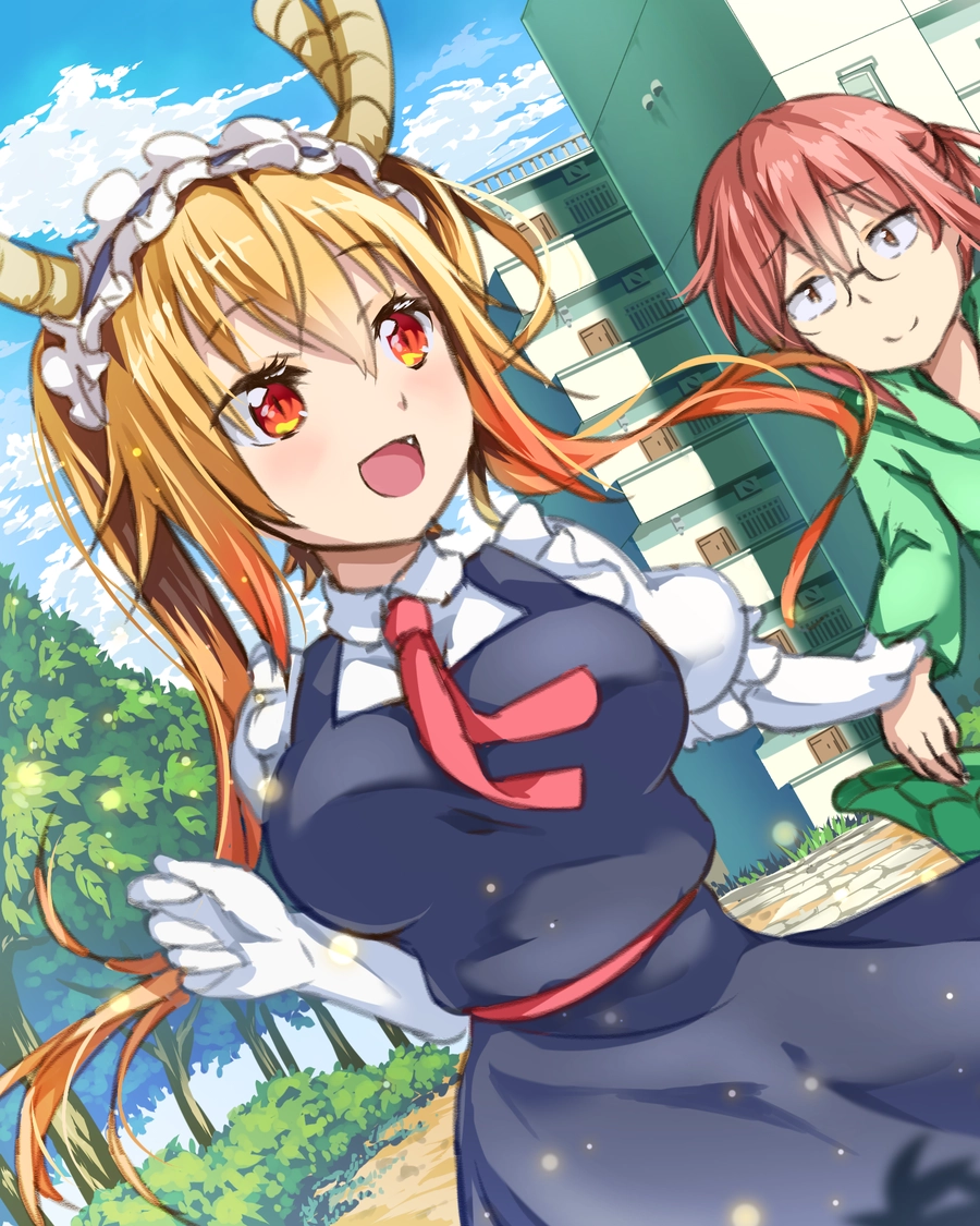 ảnh anime nữ hầu gái 