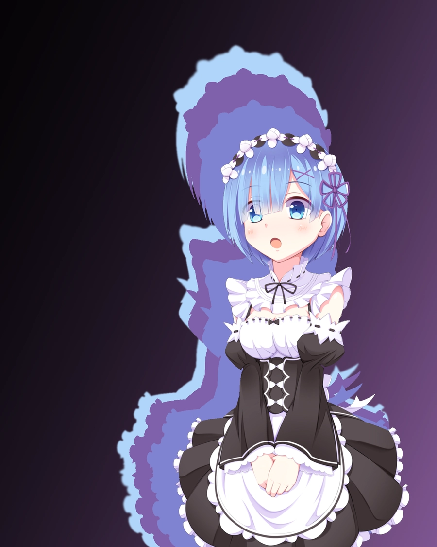 ảnh anime người hầu nữ 4