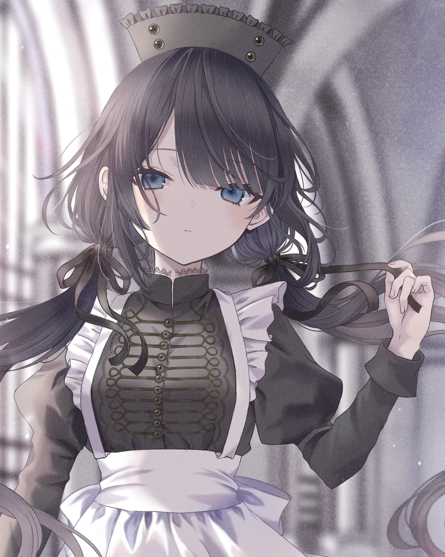 ảnh anime nữ hầu gái 3